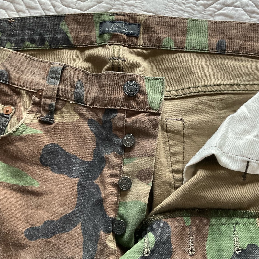 Polo Ralph Lauren Sullivan Slim Fit Camo Jeans